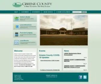 Greenecountync.gov(A place to grow) Screenshot