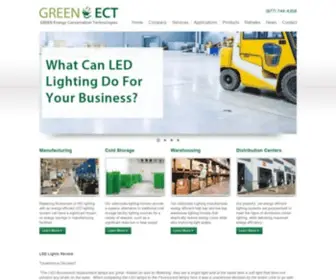 Greenect.com(High Bay LED Lighting) Screenshot