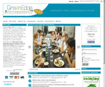 Greenedgenyc.org(Community for a Sustainable Future) Screenshot