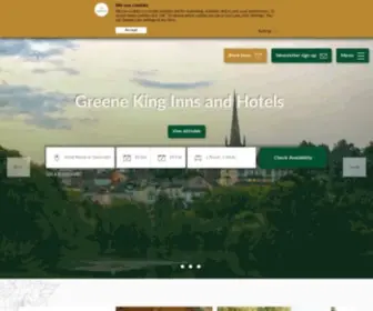 Greenekinginns.co.uk(Greene King Inns & Old English Inns) Screenshot