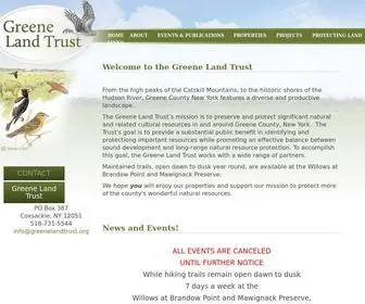 Greenelandtrust.org(Greene Land Trust) Screenshot