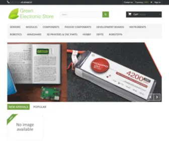 GreenelectronicStore.com(Green Electronics Store) Screenshot
