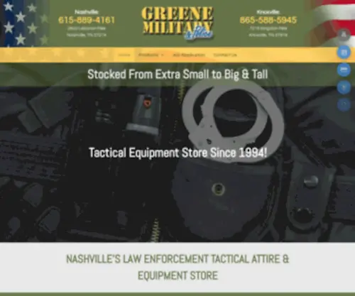 Greenemilitary.com(Greenemilitary) Screenshot