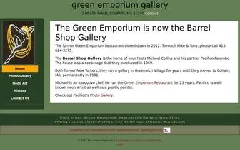 Greenemporium.com(The Barrel Shoppe) Screenshot