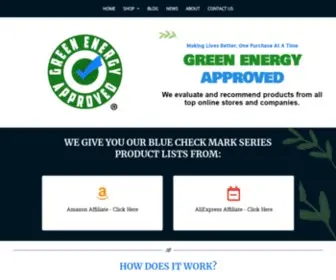 Greenenergyapproved.com(GEA) Screenshot