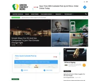 Greenenergynews.co.uk(Green Energy News) Screenshot