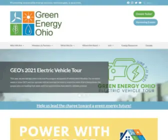 Greenenergyoh.org(Green Energy Ohio) Screenshot