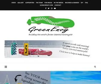 Greenenvyracing.com(Green Envy) Screenshot