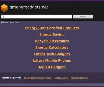 Greenergadgets.net(Greenergadgets) Screenshot