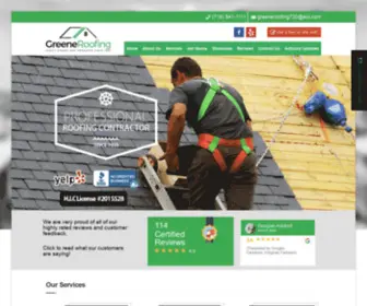 Greeneroofing.com(Best Commercial Roofing Companies Near Me) Screenshot