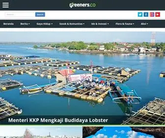Greeners.co(Media Online Lingkungan Hidup Indonesia) Screenshot