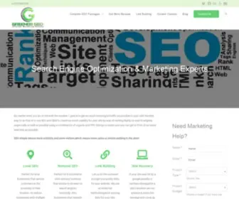 Greenerseo.com(Houston SEO Expert) Screenshot