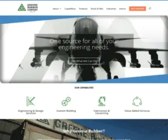 Greenerubber.com(Greene Rubber Company) Screenshot