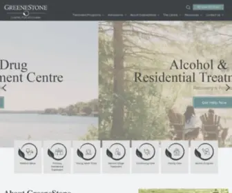 Greenestone.net(GreeneStone Alcohol & Drug Inpatient Treatment Centre) Screenshot