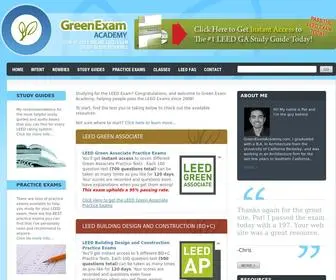 Greenexamacademy.com(Green Exam Academy) Screenshot