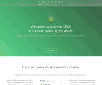 Greenexcrypto.com(Greenex) Screenshot