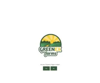 Greenexfarms.ca(Buy Organic & Medicinal Weed Online) Screenshot