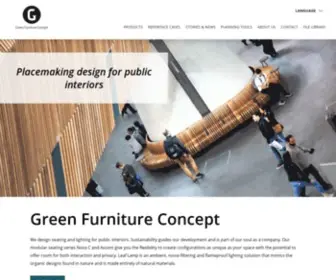 Greenfc.com(Green Furniture Concept) Screenshot