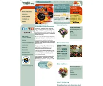 Greenfield-Flower-Shop.com(Greenfield Flower Shop) Screenshot