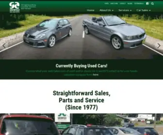 Greenfieldautospecialists.com(Used Cars Western MA) Screenshot