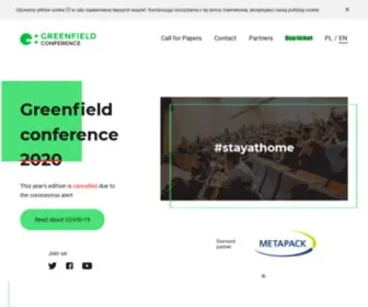 Greenfieldconf.pl(Greenfield Conference) Screenshot