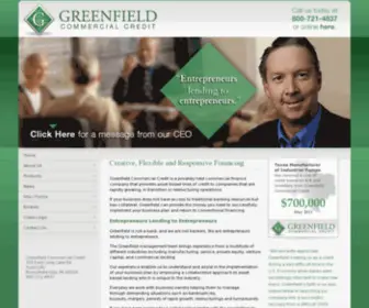 Greenfieldcredit.com(Asset Based Lending) Screenshot