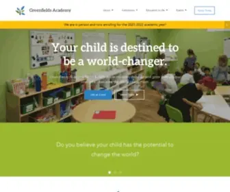 Greenfieldsacademy.com(Greenfields Academy) Screenshot