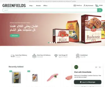 GreenfieldsStore.co.uk(Greenfields) Screenshot