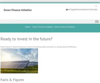 Greenfinanceinitiative.org(Green Finance Initiative) Screenshot