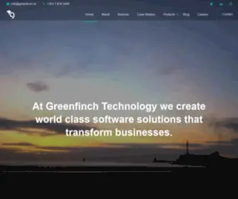 Greenfinch.ie(Greenfinch Technology) Screenshot