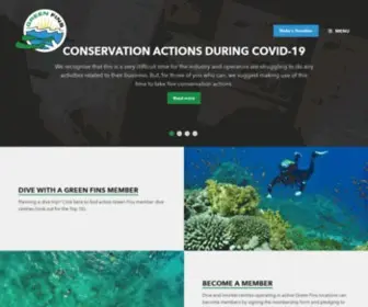 Greenfins.net(Green Fins) Screenshot