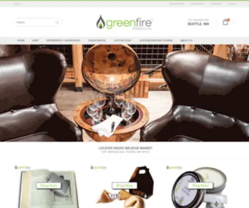 Greenfireproducts.com(Greenfire Products LLC) Screenshot