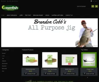 Greenfishtackle.com(Greenfish Tackle) Screenshot