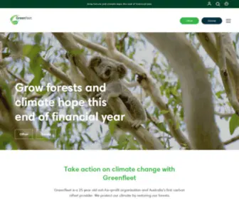 Greenfleet.com.au(Greenfleet) Screenshot