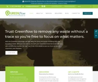 Greenflow.com(Waste Management Solutions Canada) Screenshot