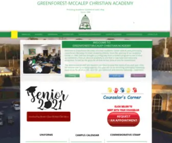 Greenforestacademy.org(WELCOME NEW) Screenshot