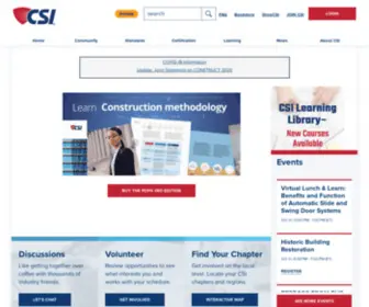 Greenformat.com(Construction Specifications Institute) Screenshot