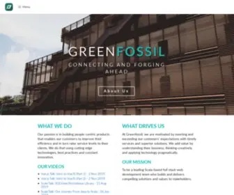 Greenfossil.com(Greenfossil) Screenshot