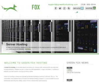 Greenfoxhosting.com(Green Fox Hosting) Screenshot