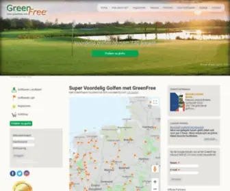 Greenfree.com(Super voordelig golfen op meer dan 130 banen) Screenshot