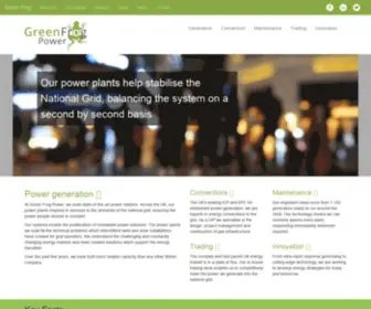 Greenfrogpower.co.uk(Green Frog Power) Screenshot