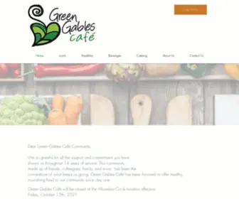 Greengablescafe.com(Green Gables Café) Screenshot
