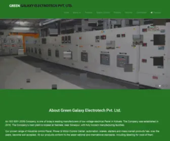 Greengalaxyelectrotech.com(Green Galaxy Electrotech Pvt) Screenshot