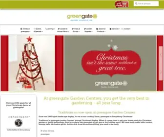 Greengate.ca(Greengate Garden Centres) Screenshot