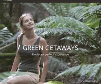Greengetaways.com.au(GREEN GETAWAYS) Screenshot