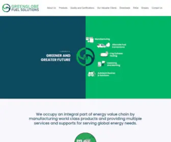 Greenglobe3.com(Greenglobe Fuel Solutions) Screenshot