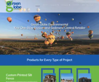 Greenglobenm.com(Green Globe Environmental's goal) Screenshot