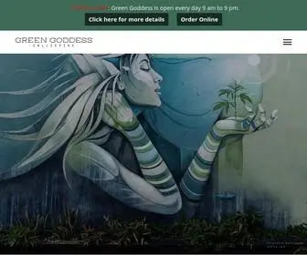 Greengoddesscollective.com(Venice Beach Cannabis Dispensary) Screenshot