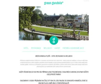 Greengondola.cz(Wellness hotel & restaurace) Screenshot