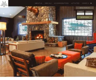 Greengranite.com(The Green Granite Inn & Conference Center) Screenshot
